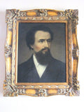 Vintage Male Portrait Painting - Oil on Canvas - Yesteryear Essentials
 - 2