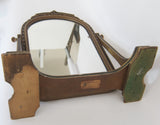 Antique Wooden Framed Vanity Mirror - Yesteryear Essentials
 - 10