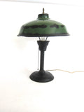 Vintage Green Metal Industrial Table Lamp - Yesteryear Essentials
 - 6