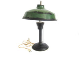Vintage Green Metal Industrial Table Lamp - Yesteryear Essentials
 - 10