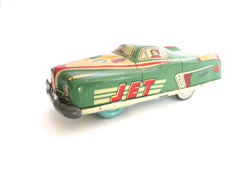 1950s Cragstan King Jet Tin Toy Car - Yesteryear Essentials
 - 1