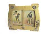 Art Nouveau Wood & Sterling Silver Double Picture Frame - Yesteryear Essentials
 - 7
