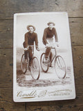 Vintage Cabinet Card Photo of Gentleman on Bicycles - Yesteryear Essentials
 - 12