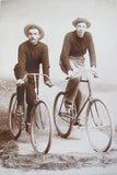 Vintage Cabinet Card Photo of Gentleman on Bicycles - Yesteryear Essentials
 - 2
