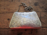 Antique Sterling Silver Engraved Purse - Yesteryear Essentials
 - 3