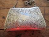 Antique Sterling Silver Engraved Purse - Yesteryear Essentials
 - 8