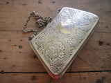 Antique Sterling Silver Engraved Purse - Yesteryear Essentials
 - 6