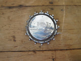 Antique Sterling Silver Eastnor Castle Pinback Button - Yesteryear Essentials
 - 9