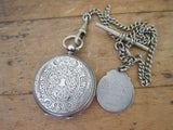 Antique Pocket Watch -  Sterling Silver - 1912 - Yesteryear Essentials
 - 12