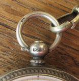 Antique Pocket Watch -  Sterling Silver - 1912 - Yesteryear Essentials
 - 5
