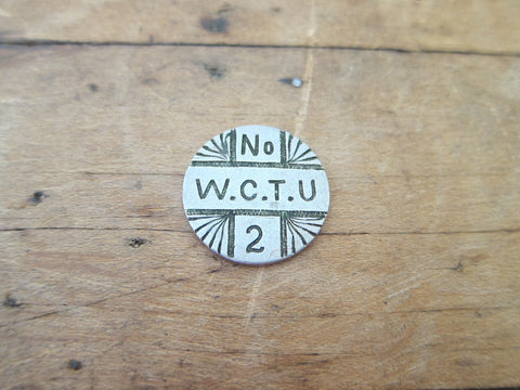 Temperance Movement Silver Coin -  1887 WCTU No. 2 Liberty Dime - Yesteryear Essentials
 - 1