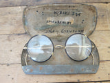 1900s Antique Spectacles in Metal Case - Yesteryear Essentials
 - 2