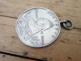 Victorian Temperance Movement ATA Sterling Silver Medal - Yesteryear Essentials
 - 9