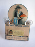 Vintage Advertising, National Mazda Buckeye Mazda Lamps Metal Display Advertising - Yesteryear Essentials
 - 6