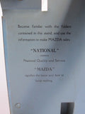 Vintage Advertising, National Mazda Buckeye Mazda Lamps Metal Display Advertising - Yesteryear Essentials
 - 8