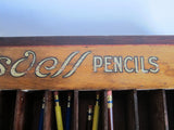 Vintage Blaisdell Pencils Counter Advertising Display Case - Yesteryear Essentials
 - 7