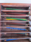 Vintage Blaisdell Pencils Counter Advertising Display Case - Yesteryear Essentials
 - 12