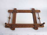 Arts and Crafts Wall Mirror Eastlake Vanity Unit - Yesteryear Essentials
 - 1