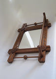 Arts and Crafts Wall Mirror Eastlake Vanity Unit - Yesteryear Essentials
 - 8