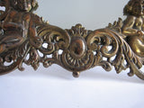 Antique Brass Cherub Vanity Mirror - Yesteryear Essentials
 - 12