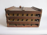 Antique Primitives Humpty Dumpty Wooden Egg Crate Carrier - Yesteryear Essentials
 - 11