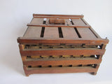 Antique Primitives Humpty Dumpty Wooden Egg Crate Carrier - Yesteryear Essentials
 - 6