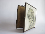 Antique Tri Fold 1907 Charles Allan Gilbert Painting Mirror - Yesteryear Essentials
 - 7