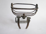 Antique The Brass Crafter Over The Rim Bath Soap & Sponge Holder - Yesteryear Essentials
 - 4