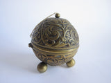 Antique Victorian Brass String Holder & Dispenser - Yesteryear Essentials
 - 8