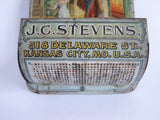 Vintage Advertising Old Judson Whiskey J C Stevens Match Holder - Yesteryear Essentials
 - 11