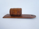 Vintage Advertising Wilbur F Cousens Wooden Match Holder - Yesteryear Essentials
 - 4