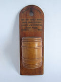 Vintage Advertising Wilbur F Cousens Wooden Match Holder - Yesteryear Essentials
 - 8