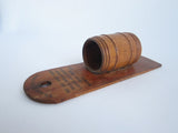 Vintage Advertising Wilbur F Cousens Wooden Match Holder - Yesteryear Essentials
 - 2