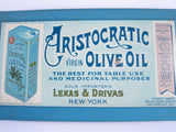 Vintage Advertising Aristocratic Virgin Olive Oil Metal Sign - Yesteryear Essentials
 - 6