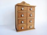 Vintage Wooden Spice Storage Spice Rack Cabinet - Yesteryear Essentials
 - 10