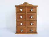 Vintage Wooden Spice Storage Spice Rack Cabinet - Yesteryear Essentials
 - 1