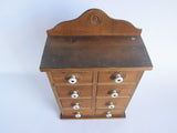 Vintage Wooden Spice Storage Spice Rack Cabinet - Yesteryear Essentials
 - 7