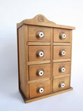 Vintage Wooden Spice Storage Spice Rack Cabinet - Yesteryear Essentials
 - 6