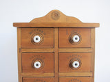Vintage Wooden Spice Storage Spice Rack Cabinet - Yesteryear Essentials
 - 4