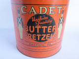 Antique Cadet Butter Pretzel Large Tin - Easton, PA - Yesteryear Essentials
 - 2