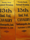 Antique Civil War Reunion Indianopolis Ribbons Display - Yesteryear Essentials
 - 4