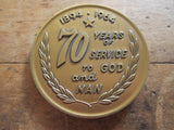 Bethany Deaconess Hospital 70 Yr Anniversary Medal - Yesteryear Essentials
 - 7