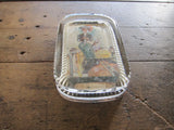 Antique Glass Paperweight with Picture of Lady - Yesteryear Essentials
 - 3