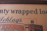 Vintage Schlags Bakery Pony Express Bread Advertising Poster - Yesteryear Essentials
 - 5