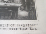 Vintage Law of the Tombstone Film Scene Sketch - Yesteryear Essentials
 - 7
