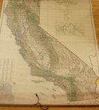 1907 A Dinsmore State of California Hanging Wall Map - Yesteryear Essentials
 - 6