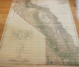 1907 A Dinsmore State of California Hanging Wall Map - Yesteryear Essentials
 - 9