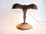Unique Upcycled Art Deco Steampunk Style Lamp - Yesteryear Essentials
 - 7