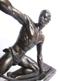Art Deco Bronze Sculpture "Le Bendeur' by Jean de Roncourt - Yesteryear Essentials
 - 11