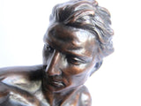 Art Deco Bronze Sculpture "Le Bendeur' by Jean de Roncourt - Yesteryear Essentials
 - 6